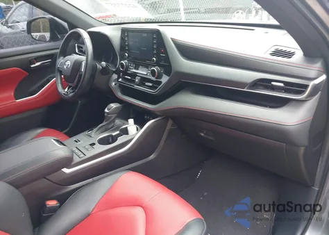 2021 Toyota Highlander Xse z USA, uszkodzony, nr VIN 5TDLZRAH7MS056497